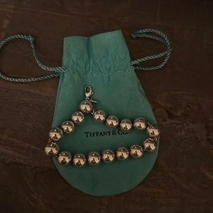 Tiffany silver ball bracelet